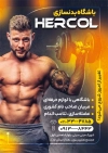 تراکت باشگاه تناسب اندام مردانه شامل عکس ورزشکار