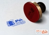 مهر لایه باز کتاب فروشی شامل وکتور کتاب و فرمت PSD و قابل ویرایش