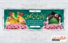 پلاکارد آماده خیر مقدم مکه و کربلا شامل عکس کعبه و مسجد النبی