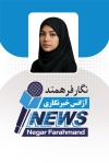 طرح کارت ویزیت خبرنگار شامل محل جایگذاری عکس خبرنگار و فرمت psd و قابلیت ویرایش