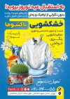 طرح تراکت خام خشکشویی ویژه عید نوروز