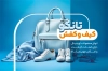 طرح کارت ویزیت کیف و کفش شامل عکس کیف و کفش
