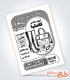 نمونه تراکت ریسو کیف و کفش فروشی با قابلیت ویرایش المان ها