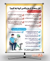 بنر نکات بعد از واکسن کرونا