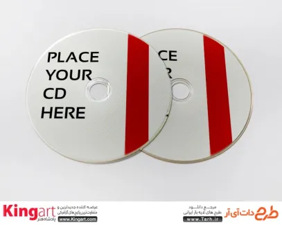دانلود موکاپ رایگان محافظ CD و DVD به صورت لایه باز با فرمت psd جهت پیش نمایش کاور و برچسب CD و DVD