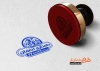 طرح لایه باز مهر دامداری با وکتور گاو