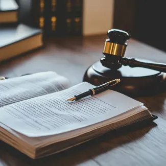 دانلود تصویر میز کار وکیل عکس حرفه ای وکالت