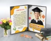 لوح تقدیر خام جشن فارغ التحصیلی به صورت لایه باز
