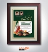 تقدیرنامه مسابقات علمی شامل وکتور نقشه ایران