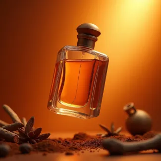 تصویر با کیفیت شیشه ادکلن عکس حرفه ای عطر و ادکلن