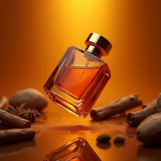 دانلود عکس با کیفیت ادکلن معلق در هوا عکس حرفه ای عطر و ادکلن