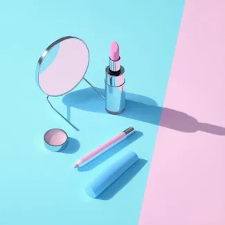عکس حرفه ای لوازم آرایشی