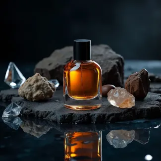 تصویر استوک شیشه ادکلن عکس حرفه ای عطر و ادکلن