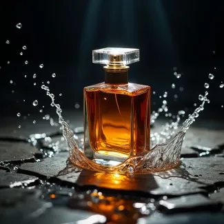 عکس با کیفیت شیشه عطر عکس حرفه ای عطر و ادکلن