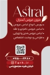 کارت ویزیت مزون لباس عروس شامل عکس لباس عروس