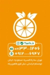 دانلود کارت ویزیت خام میوه فروشی شامل عکس میوه