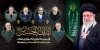 دانلود پلاکارد محرم و شهدای جنگ رمضان شامل تایپوگرافی لبیک یا حسین