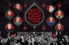 طرح بنر جایگاه محرم شامل خوشنویسی ان الحسین مصباح الهدی