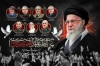 طرح بنر جایگاه محرم شامل خوشنویسی ان الحسین مصباح الهدی