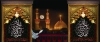 دانلود طرح بنر سه بعدی حرم امام حسین شامل عکس گنبد و گلدسته امام حسین
