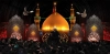 طرح لایه باز بنر سه بعدی حرم امام حسین با عکس حرم امام حسین