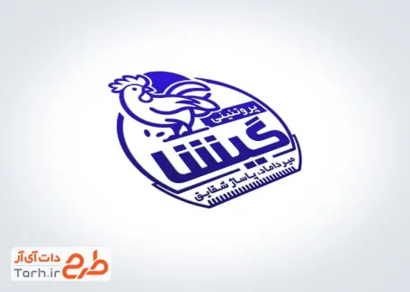 طرح آماده مهرسازی مرغ فروشی با وکتور مرغ جهت چاپ مهرسازی فروشگاه مرغ و ماهی