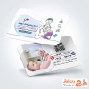 دانلود کارت ویزیت متخصص اطفال با تم سفید و فرمت psd و قابلیت ویرایش