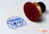 طرح مهر چشم پزشک با وکتور عینک