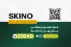 طرح کارت ویزیت متخصص پوست و مو شامل محل جایگذاری مشخصات