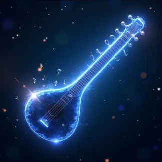 عکس حرفه ای لوازم موسیقی