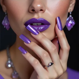 عکس مدل زن با ناخن بلند لاک زده عکس حرفه ای مرکز ناخن