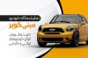 کارت ویزیت گالری اتومبیل لایه باز شامل عکس ماشین
