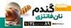طرح بنر تبلیغاتی نانوایی فانتزی شامل عکس نان فانتزی