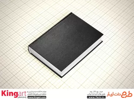 موکاپ کتاب Book Mockup به صورت لایه باز با فرمت psd جهت پیش نمایش کتاب، مجله، دفترچه یادداشت