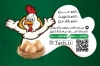 دانلود کارت ویزیت پخش تخم مرغ شامل وکتور مرغ