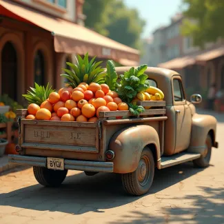 عکس حرفه ای وانت بار
