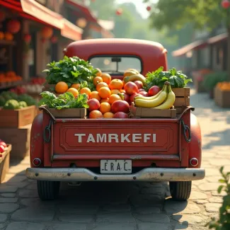عکس حرفه ای وانت بار