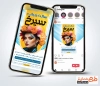 طرح استوری خام آرایشگاه بانوان شامل عکس مدل زن