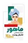 طرح کارت ویزیت لایه باز پاکسازی پوست شامل وکتور مدل زن