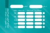 کارت ویزیت خام مرکز کاشت ناخن شامل عکس مدل زن