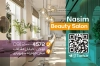 کارت ویزیت آرایشگاه زنانه شامل عکس مدل زن