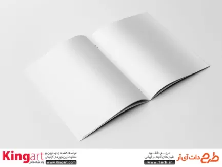 موکاپ مجله فارسی رایگان به صورت لایه باز با فرمت psd جهت پیش نمایش کتاب، مجله، دفترچه یادداشت