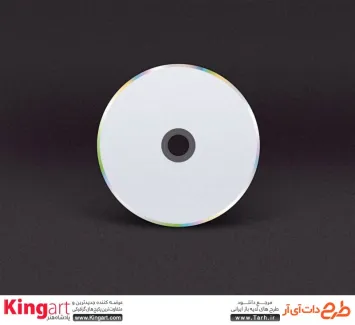 قالب موکاپ محافظ DVD به صورت لایه باز با فرمت psd جهت پیش نمایش کاور و برچسب CD و DVD