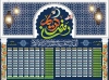 بنر اوقات شرعی رمضان شامل جدول اوقات شرعی ماه رمضان