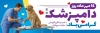 بنر لایه باز روز دامپزشک شامل عکس دام و فرمت psd و قابلیت ویرایش