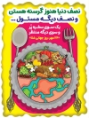 بنر خام روز غذا طرح لایه باز پوستر روز جهانی غذا شامل تصویرسازی کره زمین و مواد غذایی