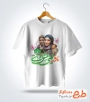 طرح تیشرت خام روز مادر شامل خوشنویسی مادر یعنی عشق و هستی