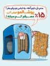 بنر خام صرفه جویی در مصرف برق با سرویس کولر آبی