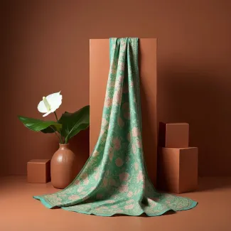 تصویر روسری مدل ابریشمی مجلسی عکس حرفه ای روسری