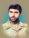 نقاشی دیجیتال شهید علی صیاد شیرازی جهت استفاده برای بزرگداشت شهید علی صیاد شیرازی و روز ملی ارتش